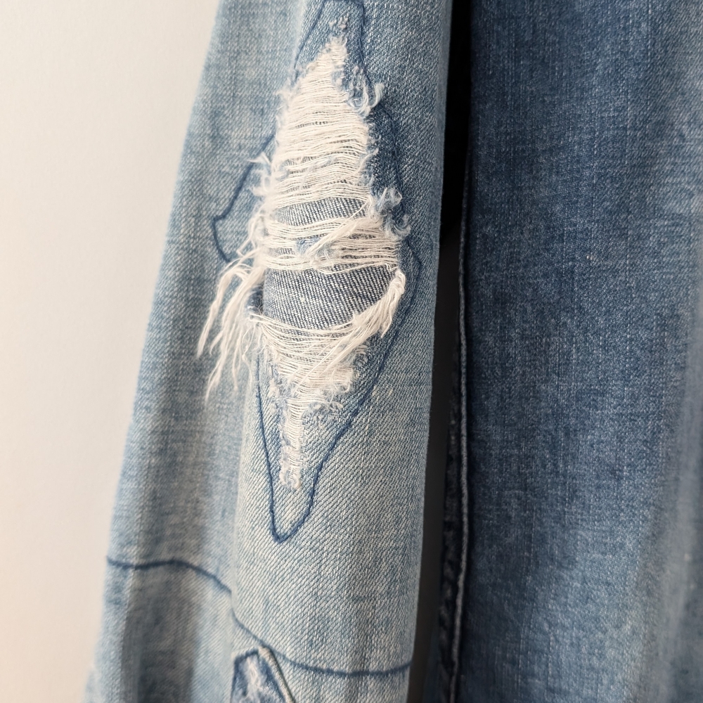 All Saints Denim Shirt - Picture 4 of 4